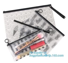 resealable slider Zip lockk eva plastic promotion bag, Frosted Zip lockk bag Plastic drawstring frosted Bags With Zipper Sli