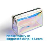 Women PVC Clear Backpack Laser Hologram Shoulder Bags Hologram Zip Lock Bag Pvc Bag Printed Pattern Zip lockk Bags Hot Sal