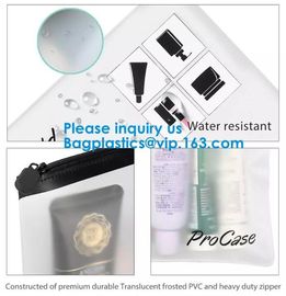 Cosmetic/ Makeup/ Toiletry Customized Beach Zipper Clear PVC Cosmetic Bag Travel Toiletry Wash Bath PVC Cosmetic Bag
