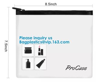 Cosmetic/ Makeup/ Toiletry Customized Beach Zipper Clear PVC Cosmetic Bag Travel Toiletry Wash Bath PVC Cosmetic Bag