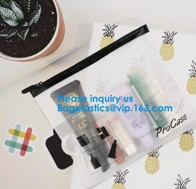 Cosmetic/ Makeup/ Toiletry Customized Beach Zipper Clear PVC Cosmetic Bag Travel Toiletry Wash Bath PVC Cosmetic Bag