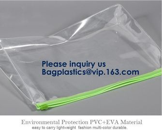 Makeup Bags, Frosted PVC Zipper Bags,Clear PVC Material Plastic Slide Pouch,PVC Zip Lock Document Bags