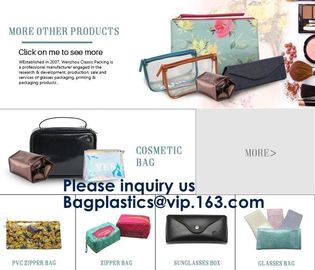 EVA Garment Packing Cosmetic Tote Bags Packaging / Cosmetic Storage Bag Clear Travel Makeup Bag Shoulder Pvc Cosmetic Ba