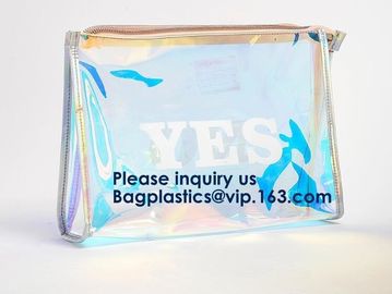 EVA Packing Cosmetic Pouch Bags, Barrel Shaped Swim Storage Bag Salon Hair Expansion Packaging Kit