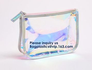 EVA Packing Cosmetic Pouch Bags, Barrel Shaped Swim Storage Bag Salon Hair Expansion Packaging Kit