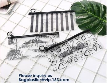 Matte Frosted PVC EVA Slider Zipper Bag Sock Garment Packaging Bag,Custom Made Clear Pvc Slider Zipper Bags In Hot Sale
