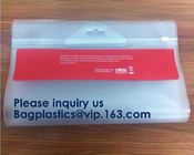Slider Zip Lock Grip Seal Custom Size Logo PVC Slider Closure Mat Zipper Bag Socks Sealing Poly Bags bagease bagplastics