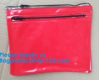 Custom Made Clear Plastic Vinyl Pvc A4 File Bag With Slider Zip lockk,Vinyl PVC Bags With Slider Zipper, BAGEASE, BAGPLAST