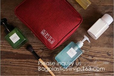 Cosmetic Pouch Handbag Toiletry Bag Barrel Shaped Travel Cosmetic Bag Round Drawstring Makeup Organizer Storage Bag