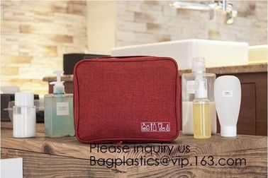 Cosmetic Pouch Handbag Toiletry Bag Barrel Shaped Travel Cosmetic Bag Round Drawstring Makeup Organizer Storage Bag