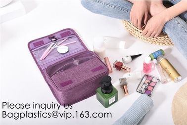 Fashion Waterproof High Quality Multi-Function Travel Makeup Organizer Women Cosmetic Bag,Canvas Women Cosmetic Bag With