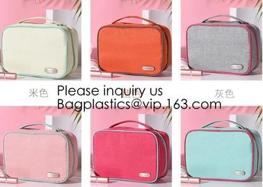 Assorted Size Cosmetics See Through Mesh Make Up Cosmetic Bag,Eco Friendly Cosmetic Bag Manufacturers Frosted EVA Cosmet