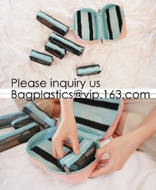 Assorted Size Cosmetics See Through Mesh Make Up Cosmetic Bag,Eco Friendly Cosmetic Bag Manufacturers Frosted EVA Cosmet