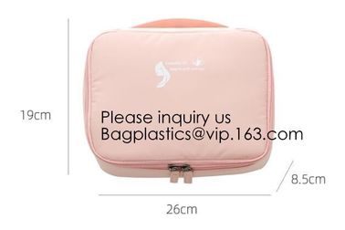 Personalized Portable Bridesmaid Gift Canvas Cosmetic Bag,Washed Canvas Toiletry Cosmetic Bag, Bagease, bagplastics