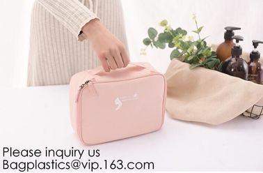 Personalized Portable Bridesmaid Gift Canvas Cosmetic Bag,Washed Canvas Toiletry Cosmetic Bag, Bagease, bagplastics