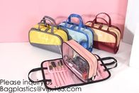 Customized Women/Men Organizer Toiletry Storage Travel Makeup Bag Blank Canvas Cosmetic Bag, bagease, bagplastics