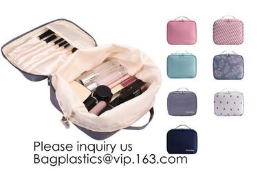 Factory Price Multifunction Customized Design Travel Washing Waterproof Womens Toiletry Bag, canvas toiletry bag