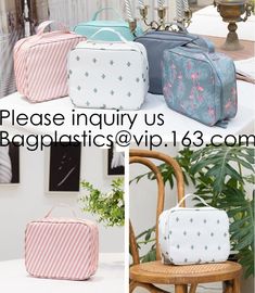 Factory Price Multifunction Customized Design Travel Washing Waterproof Womens Toiletry Bag, canvas toiletry bag