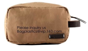 Casual Men function Cosmetic Bag Business Makeup Case Women Travel Make Up Bag Zipper Organizer Storage Pouch