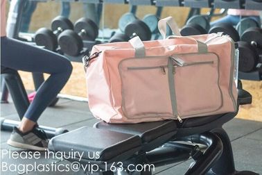 Yoga Sports duffle bag,Travel storage bag,Water Resistant Nylon Fabric,Travel cosmetic bag sensor wall lights travel duf