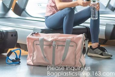 Yoga Sports duffle bag,Travel storage bag,Water Resistant Nylon Fabric,Travel cosmetic bag sensor wall lights travel duf