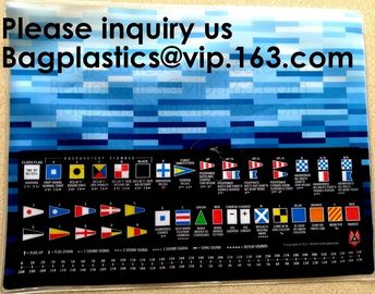 Waterproof Regatta Document Pouch Zip-Lock Zipper Documents Bags Vinyl Documentation File Bags Stitched Sailcloth Pouche