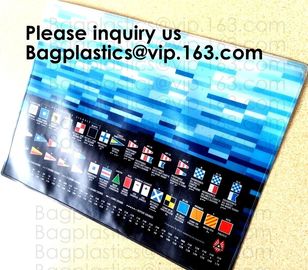 Waterproof Regatta Document Pouch Zip-Lock Zipper Documents Bags Vinyl Documentation File Bags Stitched Sailcloth Pouche