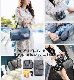Small Storage Bags For Makeup Zipper Pouch Travel Cosmetic Transparent Clear PVC Bag,Makeup Bag Waterproof Cute Clear Tr