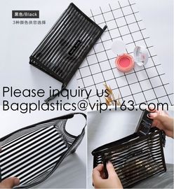 Make up Cosmetic Bag Toiletry Bathing Pouch,PVC Clear Cosmetic Makeup Toiletry Travel Wash Bag Pouch, bagease, bagplasti