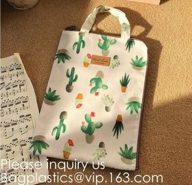 12 Oz Canvas Lazy Strapping Travel Drawstring Makeup Pouch Cosmetic Bag,Zipper Travel Makeup Cosmetic canvas pouch bag