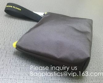Multifunction canvas cosmetic bags felt makeup bag for sale toiletry bag for travel,makeup bag necesery travel bagease