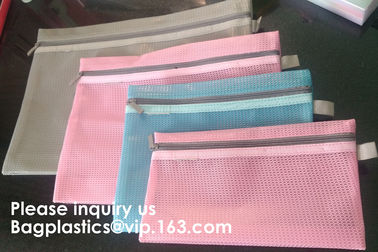A4 Office File Folder Zip Lock Mesh Color Package Clear PVC Document Bag,File Folder Mesh Document Bag Clear Bag Button