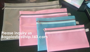 A4 Office File Folder Zip Lock Mesh Color Package Clear PVC Document Bag,File Folder Mesh Document Bag Clear Bag Button