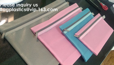 A4 Office File Folder Zip Lock Mesh Color Package Clear PVC Document Bag,File Folder Mesh Document Bag Clear Bag Button