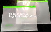 Resealable Clear Reclosable Stand Up Pouches Plastic Seal Zip Lock Bags Poly Bag,gridding document zip bag with metal ho