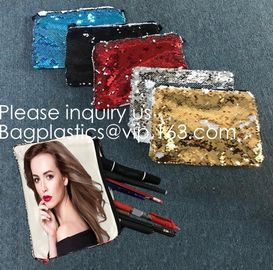 Heat Transfer Blank Strapping Sequin Small Hand bag For Sublimation Printing,Sublimation Multicolor Sequin Bag Blanks  pack