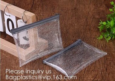 Custom Pvc Vinyl Zip lockk Frosted Plastic Toiletry Bag,Foldable cosmet makeup bag for travel,Cosmetic Makeup Toiletry Bag