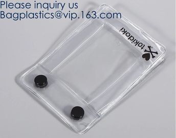 christmas promotional recycled EVA cosmetic bag,Traveling matt wash transparent clear eva cosmetic makeup pouch with wri