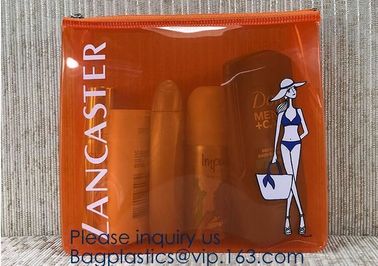 Hot Eco-Friendly Transparent Plastic PVC Cosmetic Bag With Zipper,Offset printing/Silk screen printing/Gravure printing/