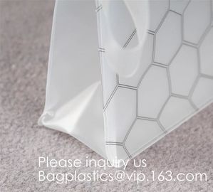 BPA Free EVA Bag PVC Slider Zip Lock Bag PVC Nylon Zipper Bag PVC Cosmetic Bag PVC Shopping Bag Press Button Bag Sewing