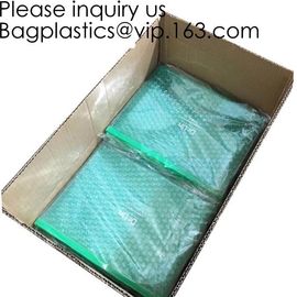 Matt Mesh EVA Zip lockk Bubble Bag, Air bubble plastic packing bag,eva Zip lockk bag for perfume with custom logo, bagease