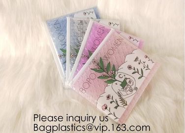 Bag for Skin Care Products,Cosmetic Packing Factory Bubble Bag Zip lockk Bubble Bag,Zip lockk Bubble Bag For Protective