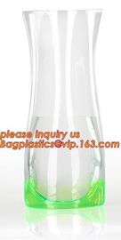 Square Plastic Vase,Plastic Flower Vases, transparent PVC bag, vase pouch, stand up vase, plastic vase, floral bags pack