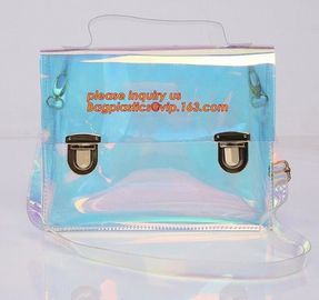 biodegradable PVC tube handle carrier bag, handle packing bag oem pvc bag,zipper pvc cosmetic bag with handle bags, sack