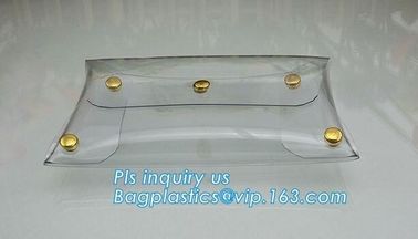 Transparent Clear Vinyl PVC Clutch Bag Made In China, PVC Jelly Clear Clutch Purse Lady Crossbody Flap Bags Chain Handba