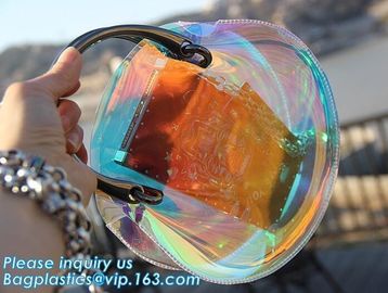 eco friendly teen fashion clear PVC handbag, Plastic PVC Handbags for Women, Promotional low price wholesale pvc handbag