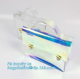 Shoulder Handbag PVC Tote Bag, Hologram Kalemlik Gammaray Pvc PU Laser Reflective Shoulder Tote bag, handbag beach shoul