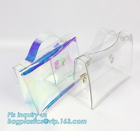 Shoulder Handbag PVC Tote Bag, Hologram Kalemlik Gammaray Pvc PU Laser Reflective Shoulder Tote bag, handbag beach shoul