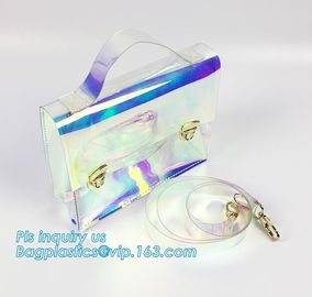 Shoulder Handbag PVC Tote Bag, Hologram Kalemlik Gammaray Pvc PU Laser Reflective Shoulder Tote bag, handbag beach shoul