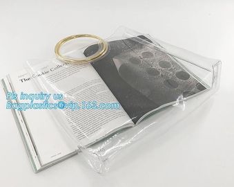 pvc candy bag cross body candy shoulder bag with chain, Clear PVC Beautician Fashion shoulder bag for women and girls, T
